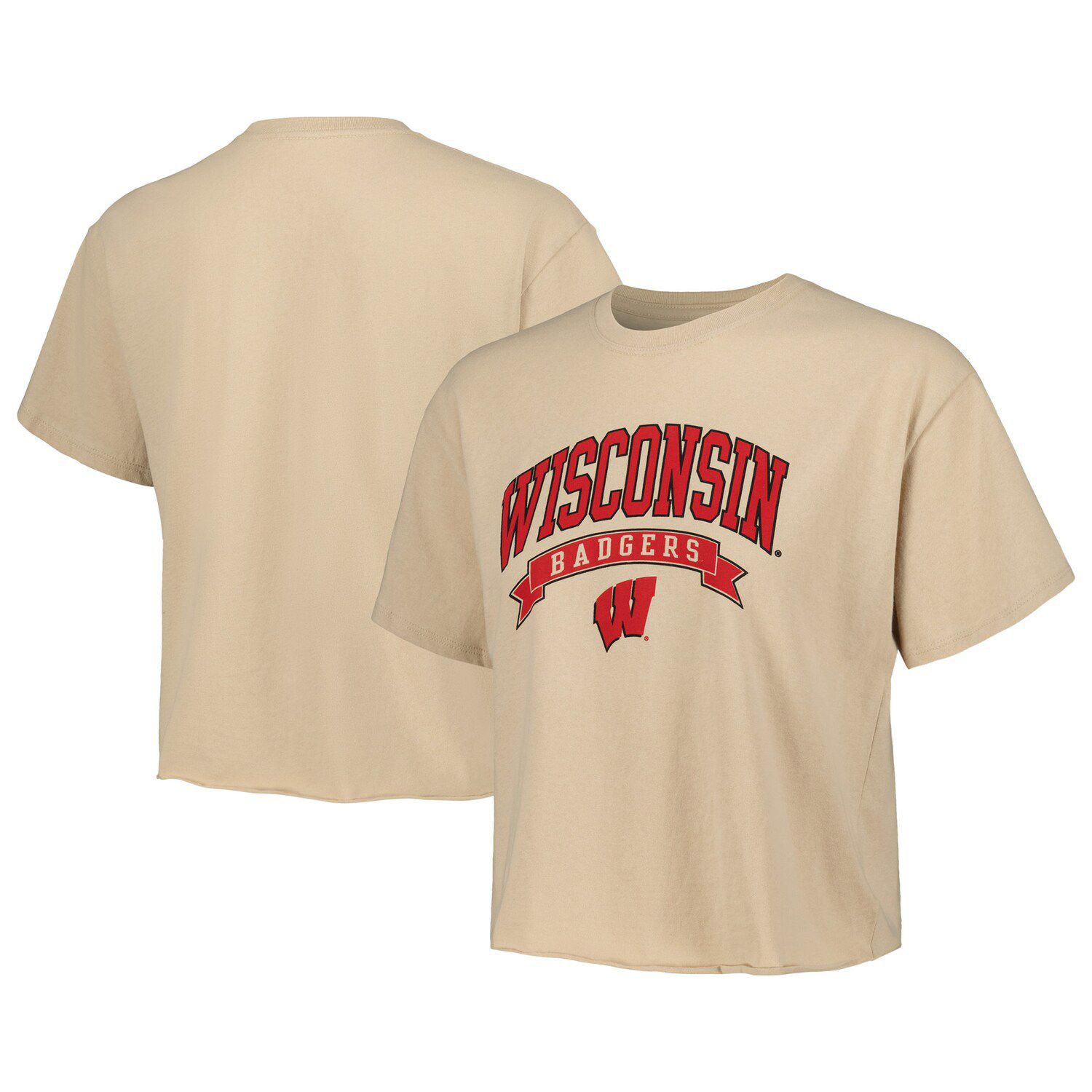 wisconsin badgers crop top