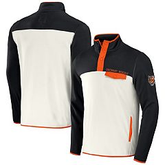 Nike Cincinnati Bengals Black Logo Pacer Performance Half-Zip Jacket