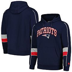 Men's Starter Navy New England Patriots Extreme Full-Zip Hoodie Jacket