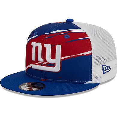 Men's New Era Royal New York Giants  Tear Trucker 9FIFTY Snapback Hat