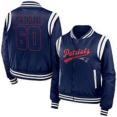 New England Patriots Reversible Wool Jacket - Navy 4X-Large