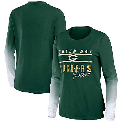 Women's green bay packer long sleeve shirts sales