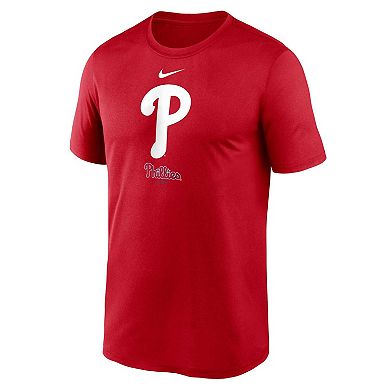 Men's Nike Red Philadelphia Phillies Team Arched Lockup Legend 