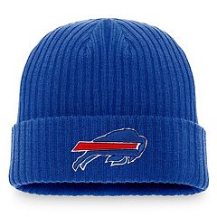 Buffalo Bills New Era 2023 Sideline Tech Cuffed Knit Hat - White/Red