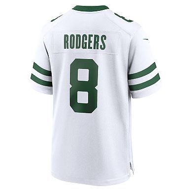 Youth Nike Aaron Rodgers White New York Jets Game Jersey