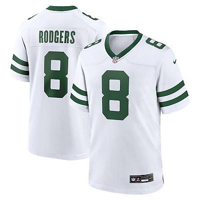 Youth Nike Aaron Rodgers White New York Jets Game Jersey
