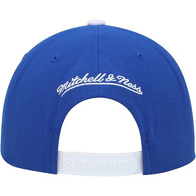 Men's Mitchell & Ness Blue Tampa Bay Lightning Core Team Ground 2.0 Snapback Hat