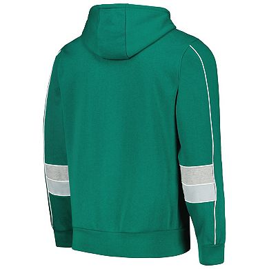 Men's Starter Green New York Jets Captain Pullover Hoodie