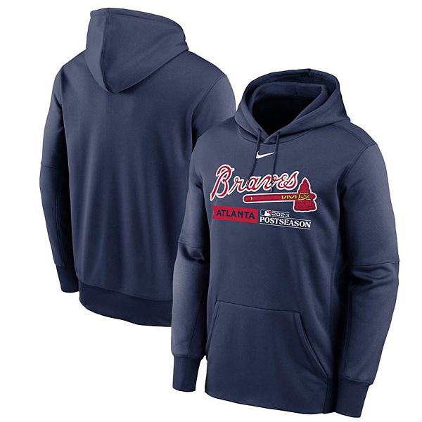 Men's Nike Navy/ Atlanta Braves 2023 Postseason Authentic Collection ...