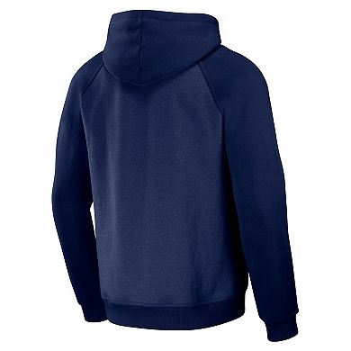 Men's NFL x Darius Rucker Collection by Fanatics Navy New England Patriots Raglan Full-Zip Hoodie