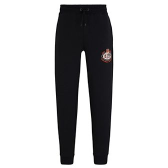 Men's BOSS X NFL Black Cincinnati Bengals Sack Tri-Blend Tracksuit Pants