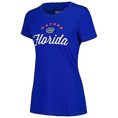 Women's Concepts Sport Royal/Orange Florida Gators Arctic T-Shirt & Flannel Pants Sleep Set