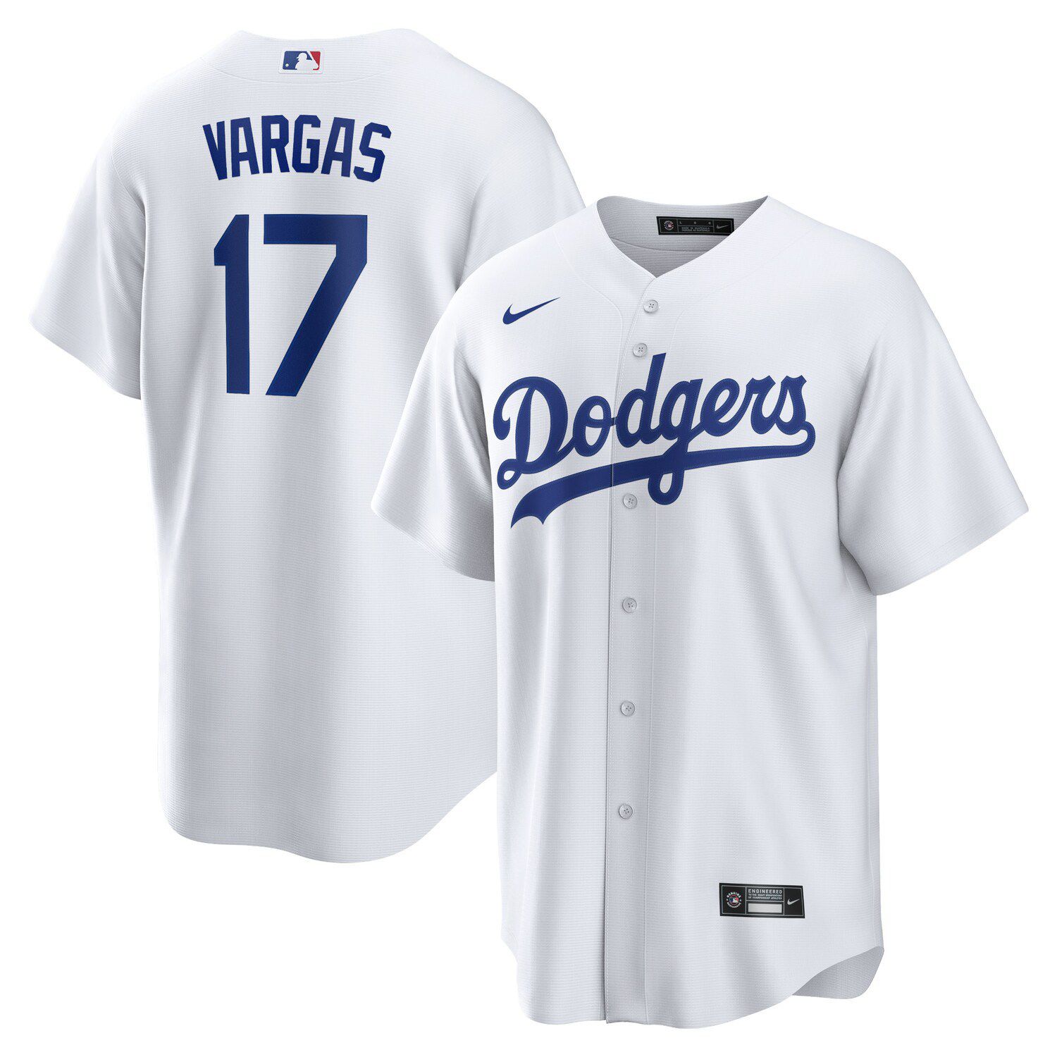 La dodgers away jersey