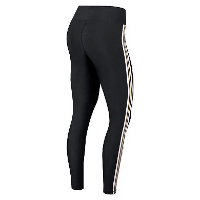 Women's WEAR by Erin Andrews Black Minnesota Vikings Color Block Leggings