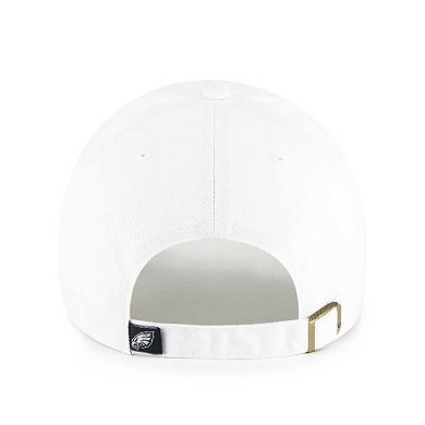 Men's '47 White Philadelphia Eagles Clean Up Adjustable Hat