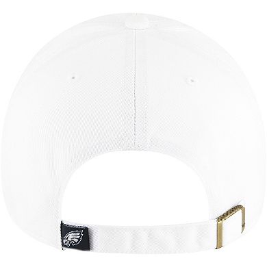 Men's '47 White Philadelphia Eagles Clean Up Adjustable Hat