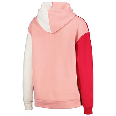 Women's Gameday Couture Scarlet Nebraska Huskers Hall of Fame Colorblock Pullover Hoodie