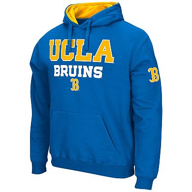 Men's Colosseum Blue UCLA Bruins Sunrise Pullover Hoodie