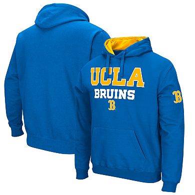 Men's Colosseum Blue UCLA Bruins Sunrise Pullover Hoodie
