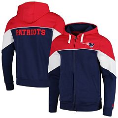 : Mitchell & Ness Men's Red/Royal New England Patriots Head Coach  Pullover Hoodie : Clothing, Shoes & Jewelry