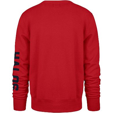 Men's '47 Red Los Angeles Angels City Connect Legend Headline Pullover Sweatshirt