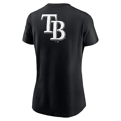 Women's Nike Black Tampa Bay Rays Over Shoulder T-Shirt