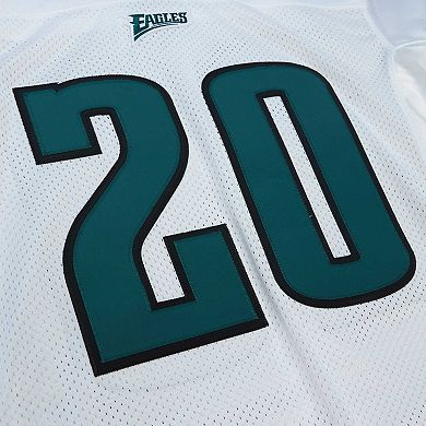 Men's Mitchell & Ness Brian Dawkins White Philadelphia Eagles 1996 Authentic Throwback Retired Player Jersey