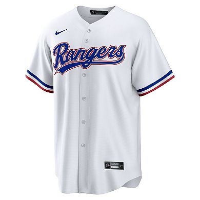 Men's Nike Josh Jung White Texas Rangers Replica Player Jersey