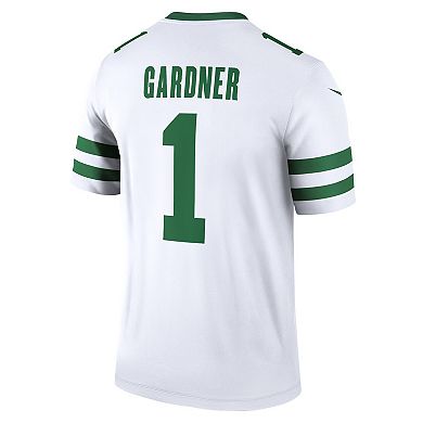 Men's Nike Sauce Gardner White New York Jets Alternate Legend Jersey
