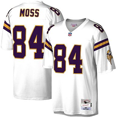 Men's Mitchell & Ness Randy Moss White Minnesota Vikings Big & Tall 1998 Legacy Retired Player Jersey