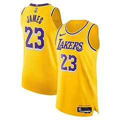 Men's Fanatics Branded LeBron James Cream/Purple Los Angeles