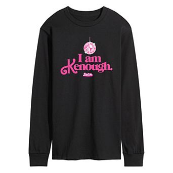 Men's Barbie The Movie I Am Kenough Disco Ball Graphic Tee