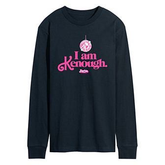 Men's Barbie The Movie I Am Kenough Disco Ball Graphic Tee