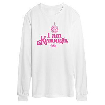 Men's Barbie The Movie I Am Kenough Disco Ball Graphic Tee