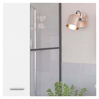 Kenya Medicine Cabinet, Mirror, Double Door, Four Interior Shelves