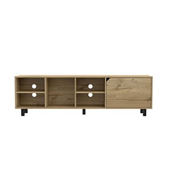 Native TV Stand for TV´s up 70", Four Open Shelves, Five Legs