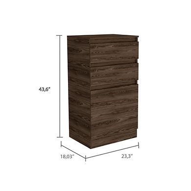 Celestial Dresser, Jewelry Box, Mirror, Two Drawers, Single Door Cabinet