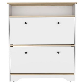 Brandford Shoe Rack, Superior Top, Two Shelves