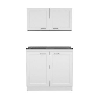 Perseus Cabinet Set, Two Parts Set