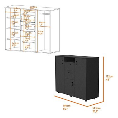 Sicilia Double Door Cabinet Dresser