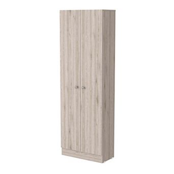 Virginia Double Door Storage Cabinet, Five Shelves