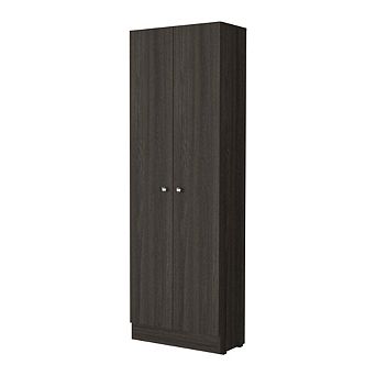 Virginia Double Door Storage Cabinet, Five Shelves