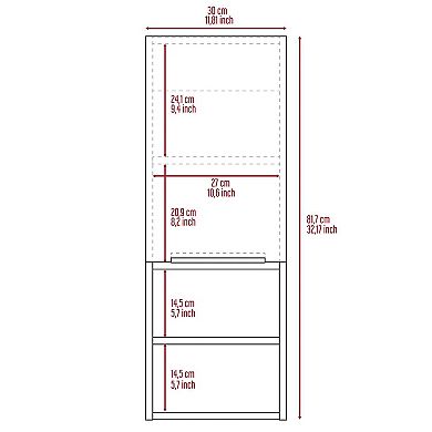 Milwaukee Medicine Cabinet, Two Shelves, Single Door Cabinet, Two Interior Shelves
