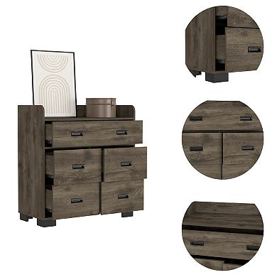 Anemone Dresser, Double Drawer, 4 Single Drawers