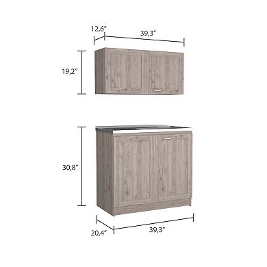 Perseus CabinetSet, Two Parts Set