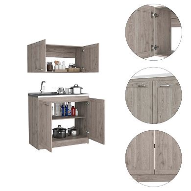 Perseus CabinetSet, Two Parts Set