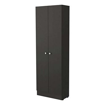 Virginia Double Door Storage Cabinet, Five Shelves
