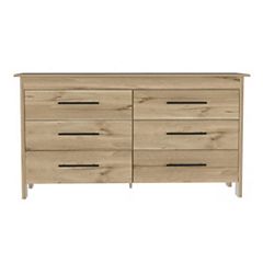 Asten 6 online drawer double dresser