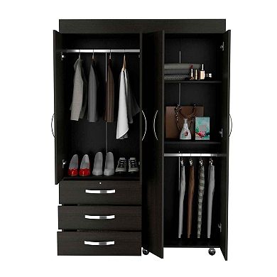 Janeiro Armoire, One Cabinet, Hidden Drawer