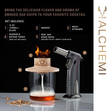 Alchemi Single Serve Smoked Cocktail Kit by Viski